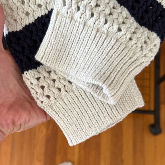 Universal Thread Striped Nautical Old Money Sweater | Size M - Picture 5 of 11